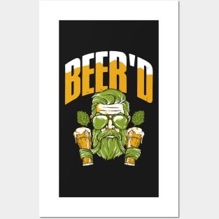 Beer'd Funny Beard Gift Posters and Art